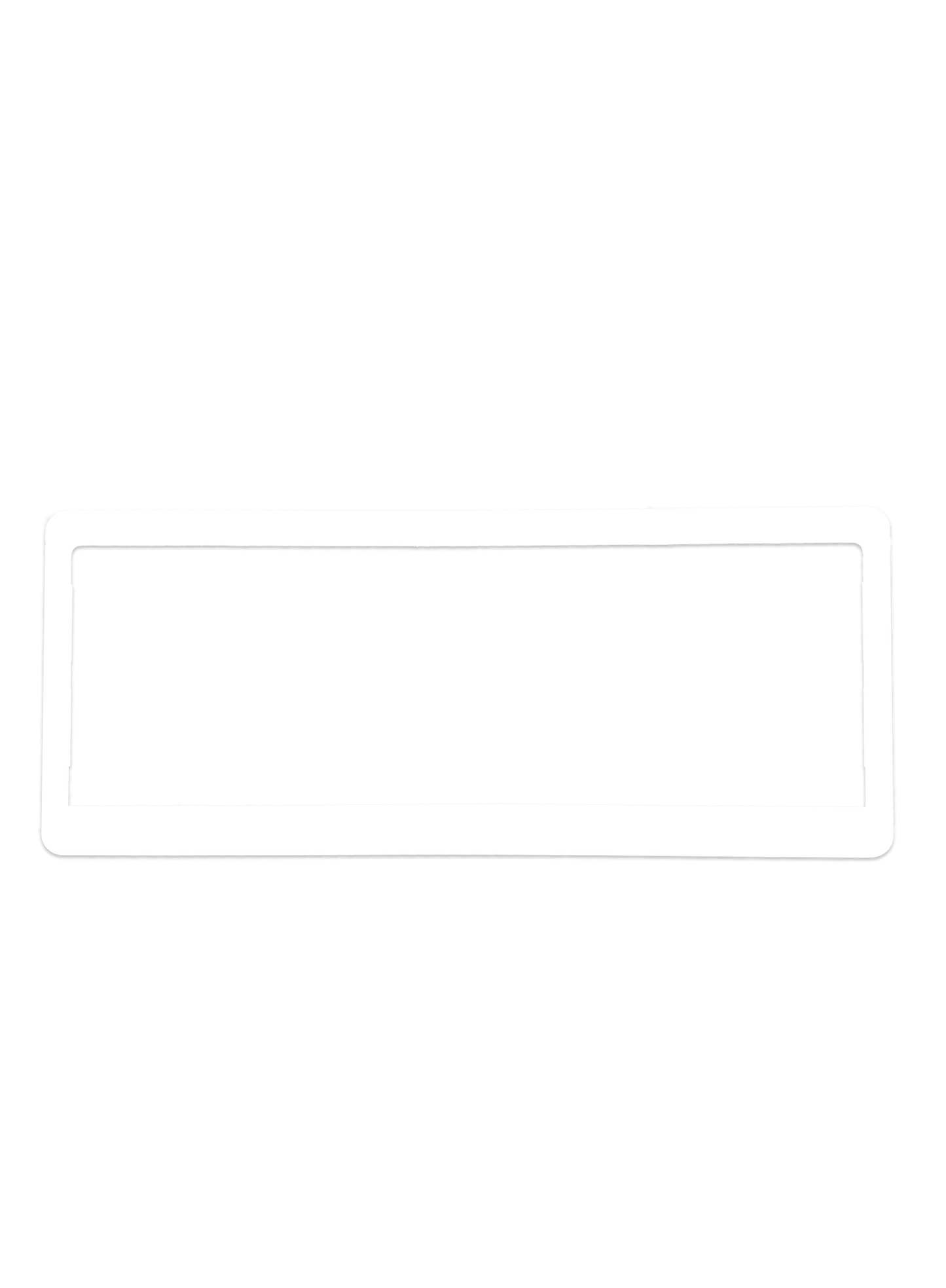 Standard License Plate Frames