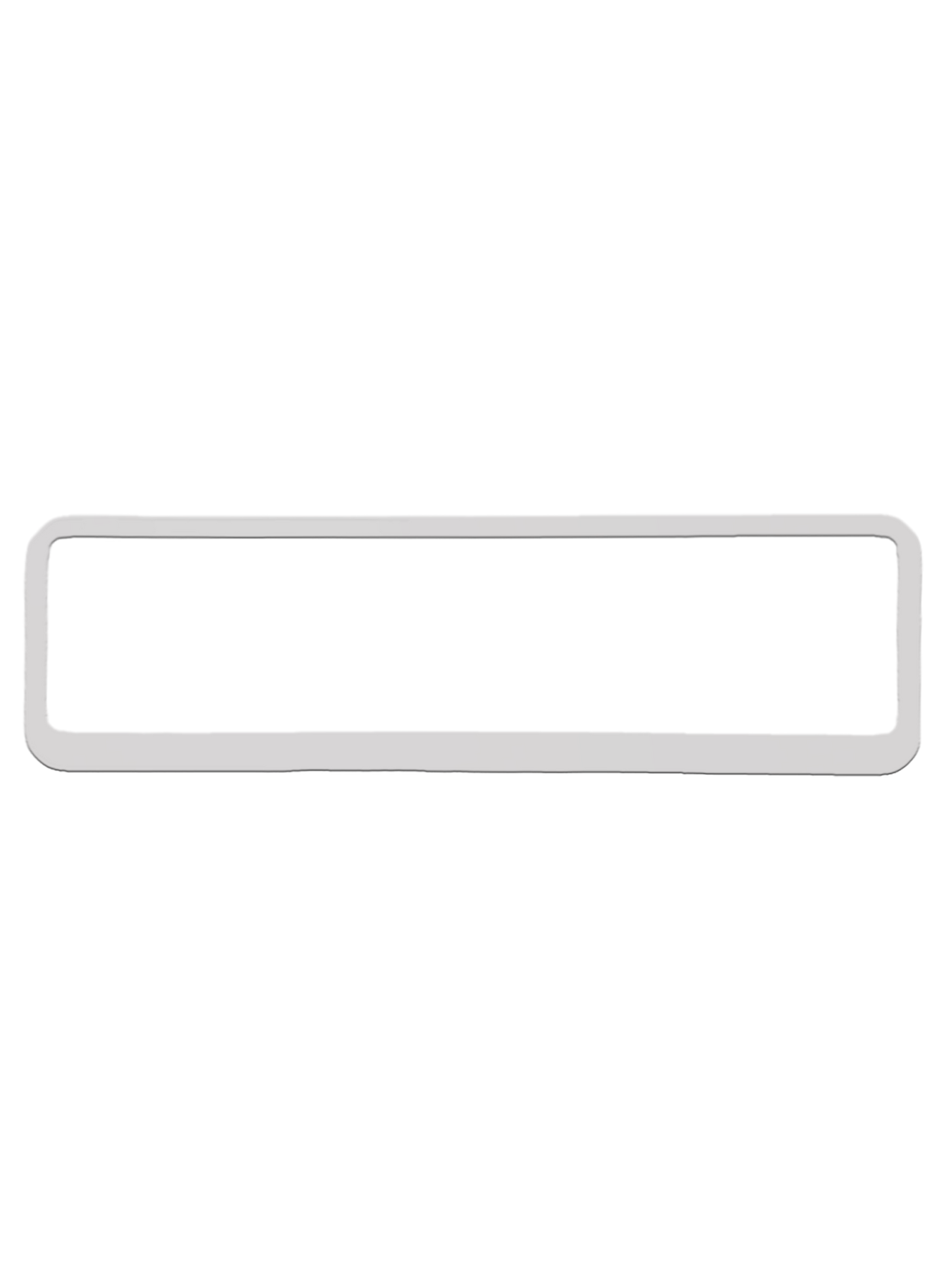 Slimline License Plate Frames
